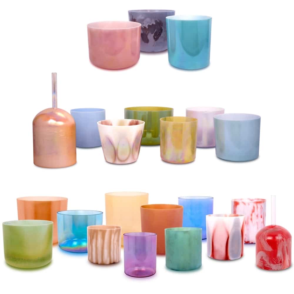 Sets de Bols de Cristal chantants Alchimiques®