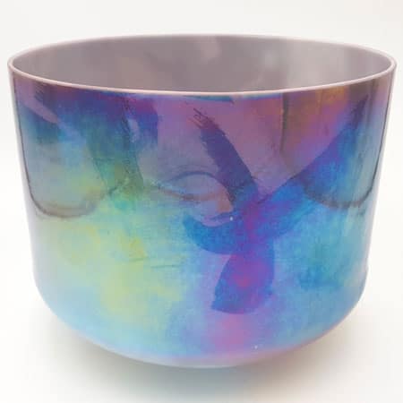Bol de Cristal Chantant Alchimique Avancé Lepidolite Platinum