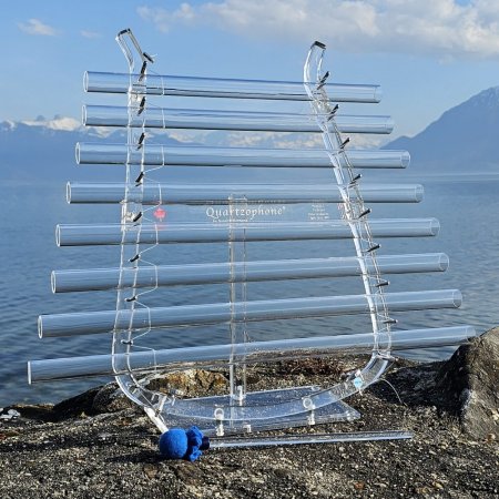 Instruments Quartzophone® Lyre et Harpe de Cristal du Québec, Canada